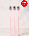 Toothbrushes with Soft Bristles & Broad Head (3 pieces)