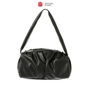 Pleated Handbag(Black)