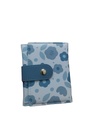 Flower Series Tri-Foil Women's Wallet (Blue) Miniso