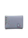 Flower Series Tri-Foil Women's Wallet (Pink Light) Miniso