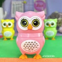 Owl Sharpener & Eraser (Pink)