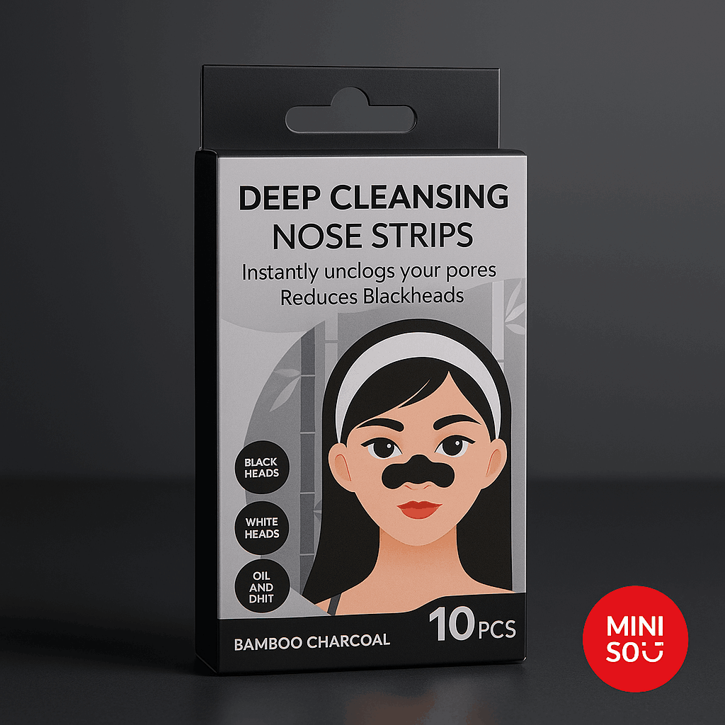 Deep Cleansing Nose Strips(Bamboo Charcoal)