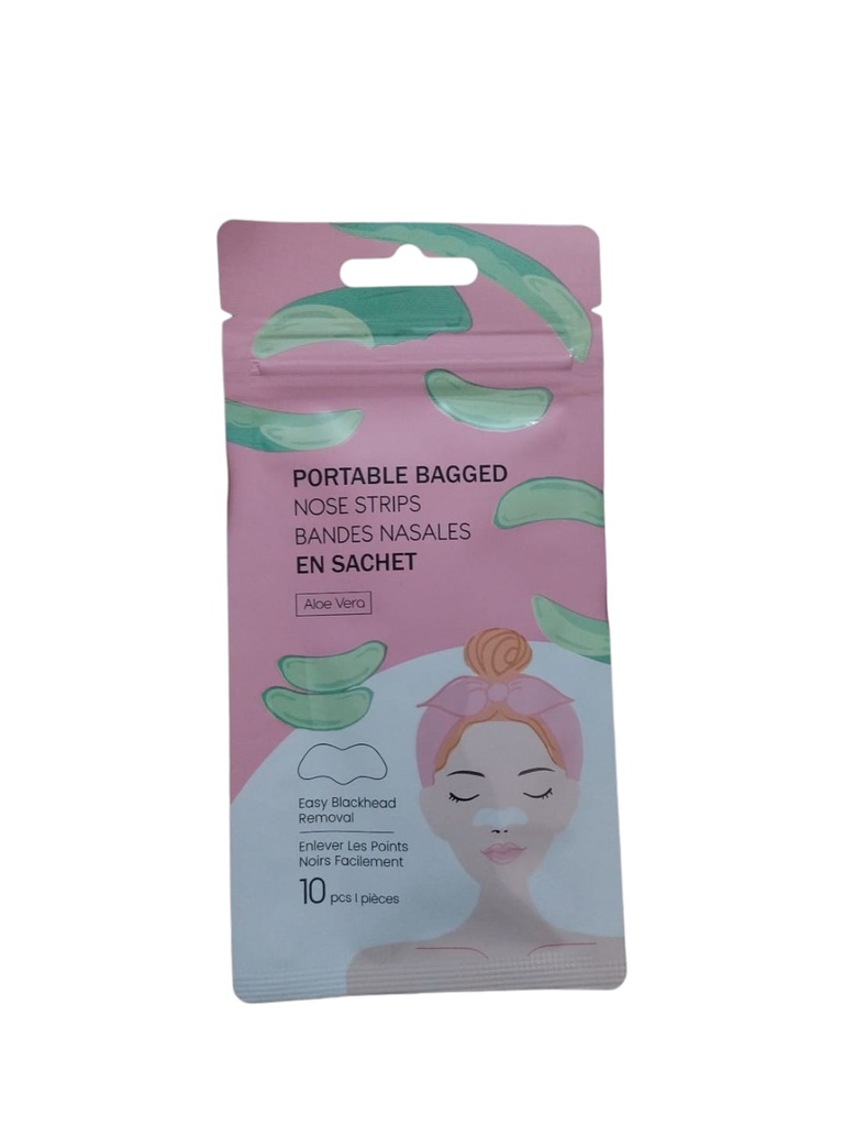Portable Bagged Nose Strips(Aloe Vera)