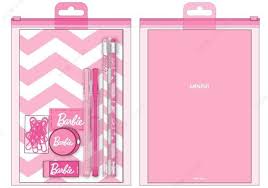 Barbie Collection Stationery Set Miniso