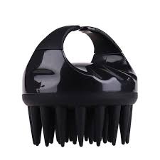 Shampoo Brush With Extra Long Bristles (Black)