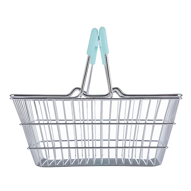 Storage Shopping Basket Panier Provisions Miniso