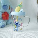 Disney Stitch Dinner Party Collection Pineapple Glass Cup 500 ML