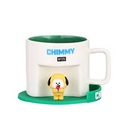 BT21 Collection Cartoon Ceramic Cup With Coaster (450ML)