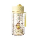 Sanrio Characters Glitter Plastic Water Bottle With Strap (300ML)