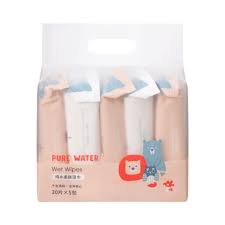 Forest Family Series Wet Wipes (20 Wipes*5 Packs)