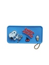 Snoopy Collection Silicone Cosmetic Bag (Blue) Miniso