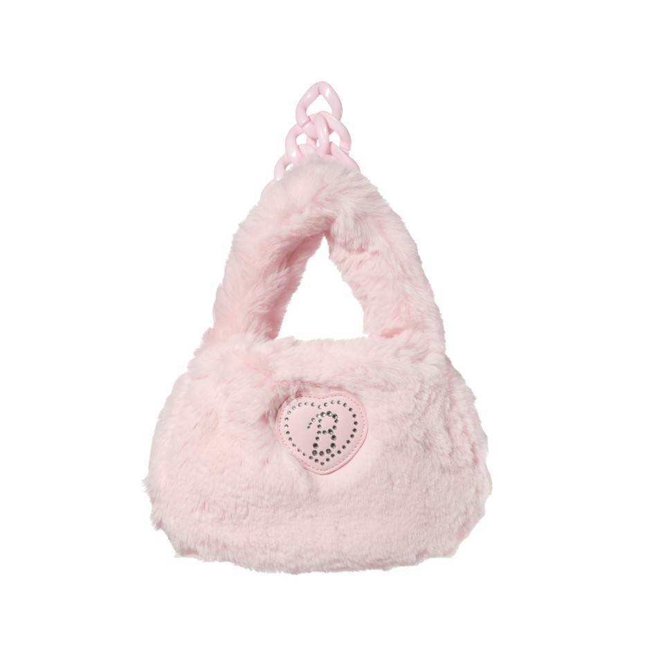Fancy Barbie Collection Plush Handbay (Light Pink)
