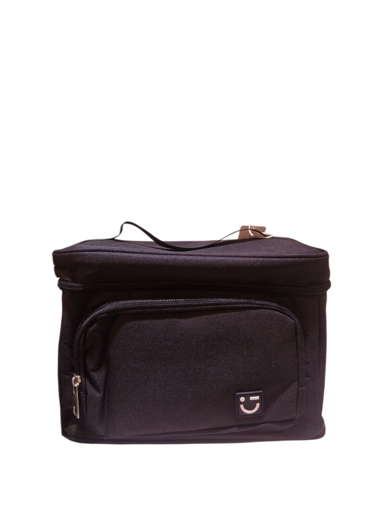 Color Blocking Mousse Lunch Bag (Pink)
