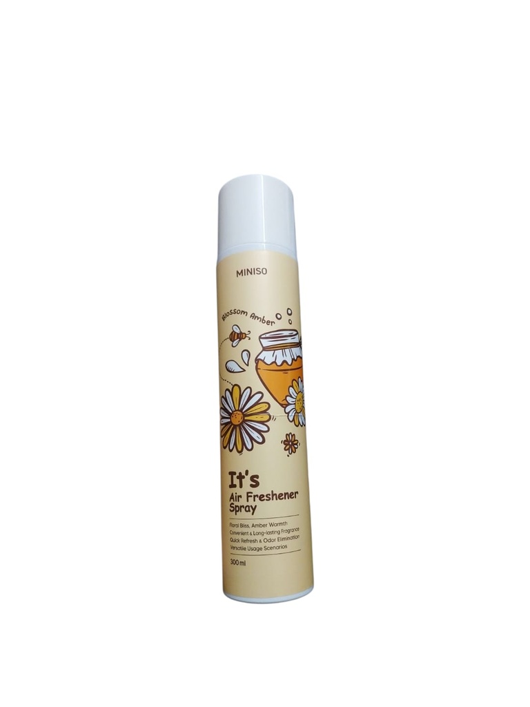Miniso Pure Delight Air Freshener Spray 300ML (Blossom Amber)