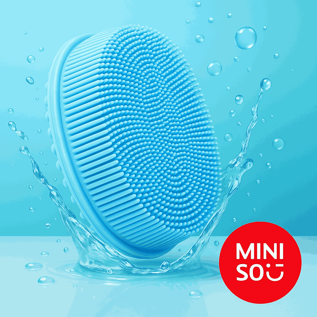Massaging Shower Scrubber(Blue)