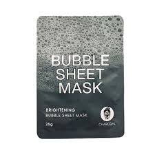 Miniso Brightening Bubble Sheet Mask(Charcoal)