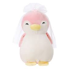 Miniso Couple Penguin Plush Toy 25CM(Girl) 