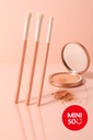 Peach Pink Series Eyeshadow Brushes Set (3 Pieces)