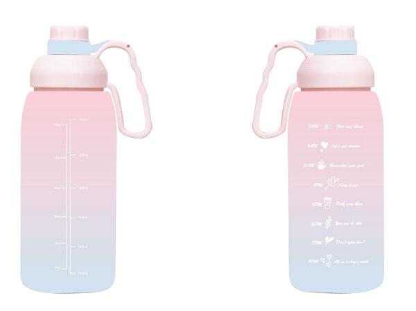 Macaron Fantasy Large Capacity Plastic Water Bottle (1800ML)