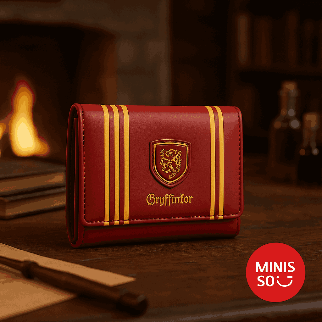 Harry Potter Women's Trifold Wallet(Red)