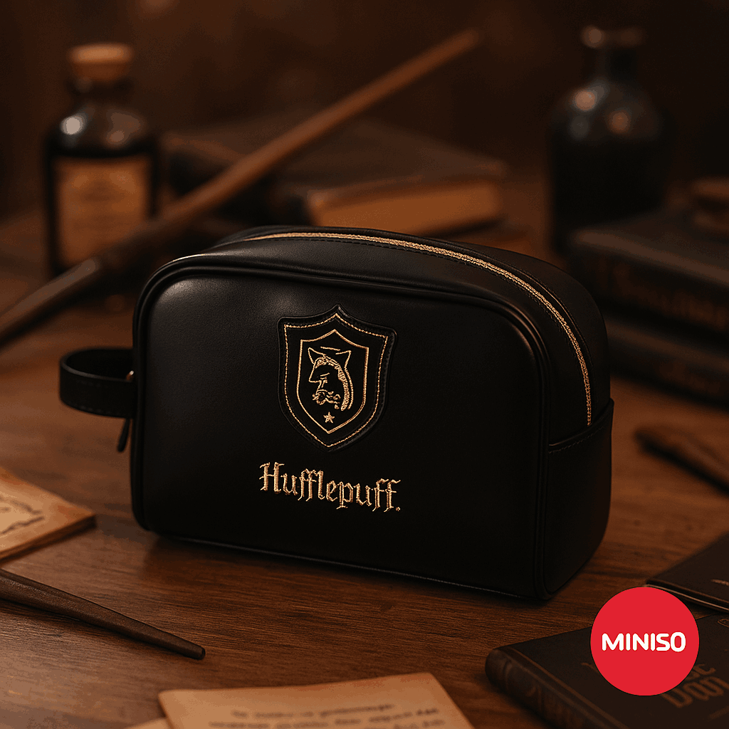 Harry Potter Rectangle Makeup Bag (Black)