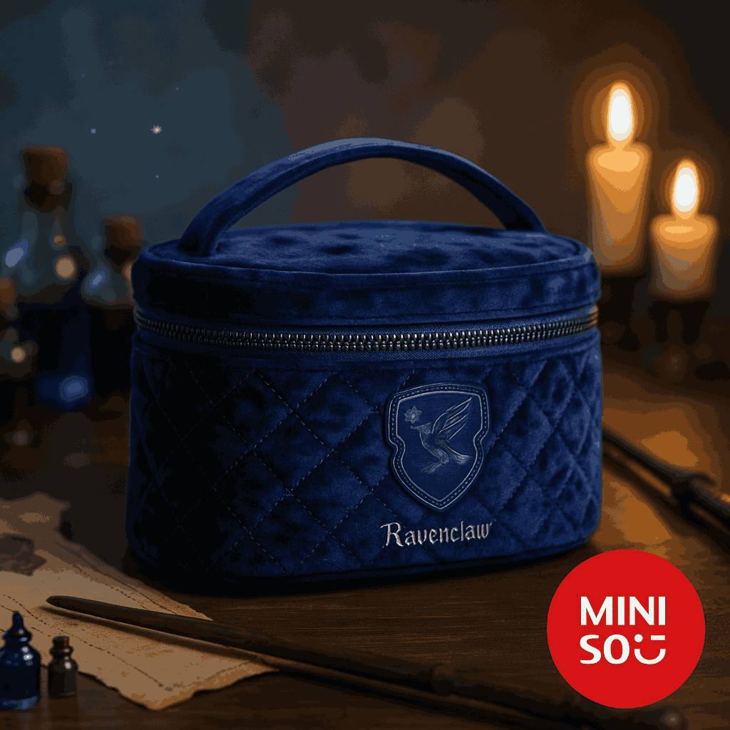 Harry Potter Barrel Makeup Bag (Purple)