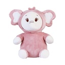 Sitting Elephant Plush Toy 30CM(Pink) 