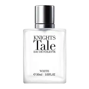 MINISO Knights Tale Eau De Toilette Beauty Cosmetic Fragrance For Men, 30Ml, White, 360-Knights-White