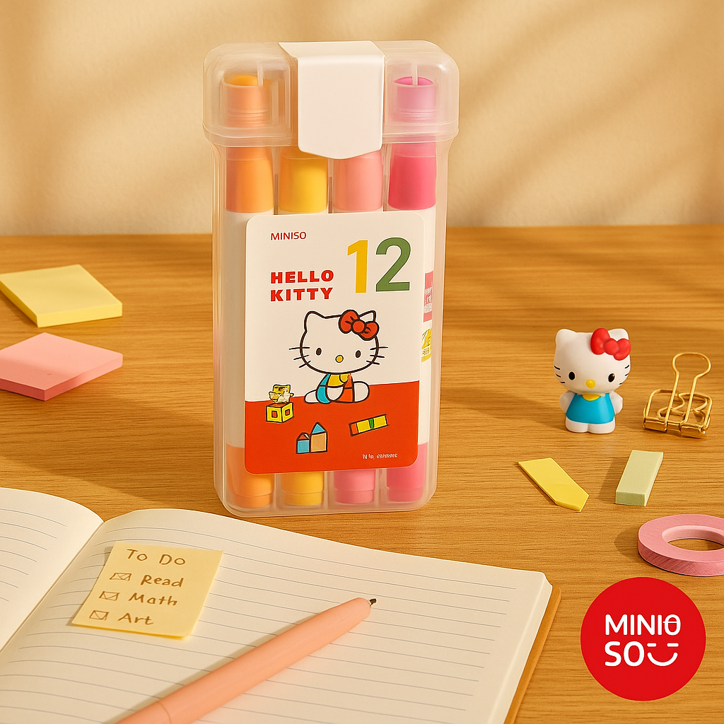 Hello Kitty Fun School Season Series Basic Marker Set | thealanscottretail
