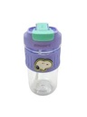 Snoopy Colorful Vintage Plastic Bottle With Dual Use Lid & Straw 650 ML