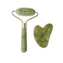 Jade Massge Set (Roller & Scraping Plate)