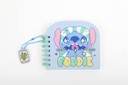 Disney Stitch Dinner Party Collection Pandant Holographic Wire-Bound Book (stitch 64 Sheets)