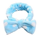 Flannel Bowknot Headband (Polka Dot)