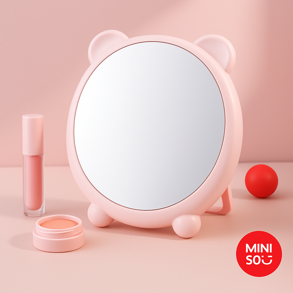 Lovely Bear Vanity Mirror Miniso | thealanscottretail
