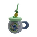 Disney Lilo & Stitch Dinner Party Collection Pineapple Ceramic Mug 530ML(Stitch)