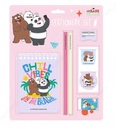We Bare Bears Seaside Music Festival Seationery Set